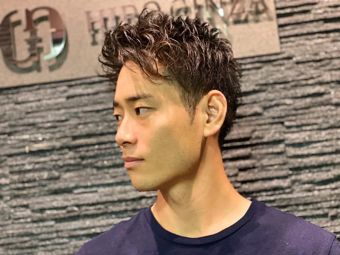 ショート メンズ 林田 龍明のヘアスタイル