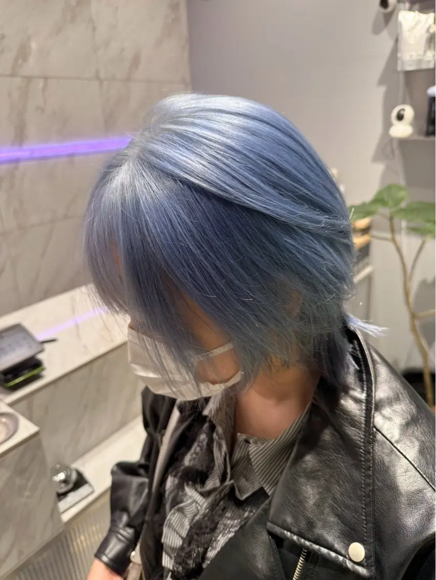 ショート カラー カット ヘアカラー トリートメント 渋谷/ハイトーン 西澤 ジュンヤのヘアスタイル