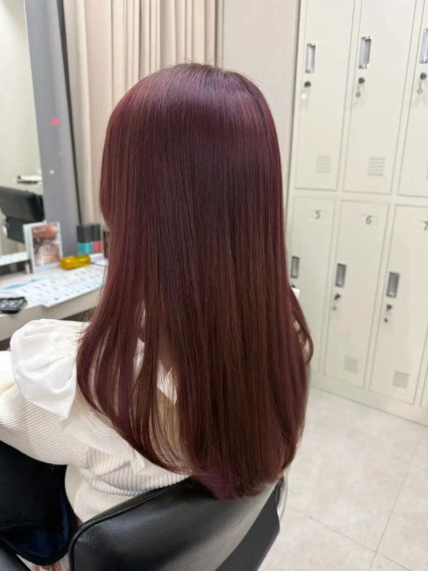 カラー カット ヘアカラー トリートメント ヘッドスパ haru 髪質改善サロンのヘアスタイル