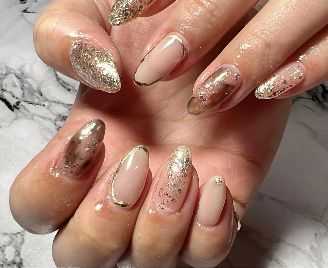 ネイル ニュアンスネイル Mimi Nailのネイルデザイン