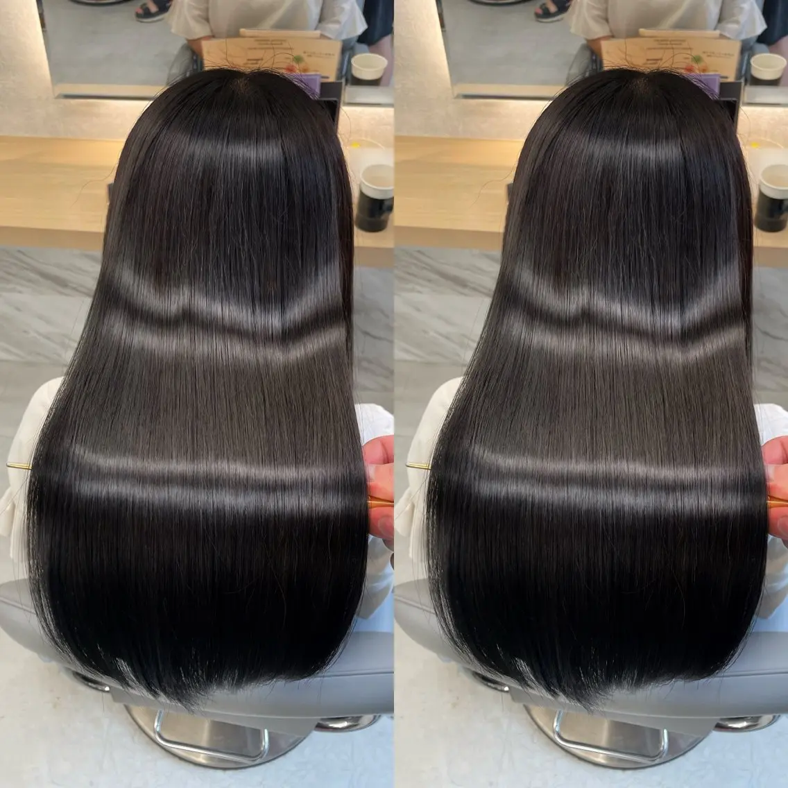 ロング カット ヘアカラー トリートメント 今話題の艶髪矯正 美艶カラー/FUKAのヘアスタイル