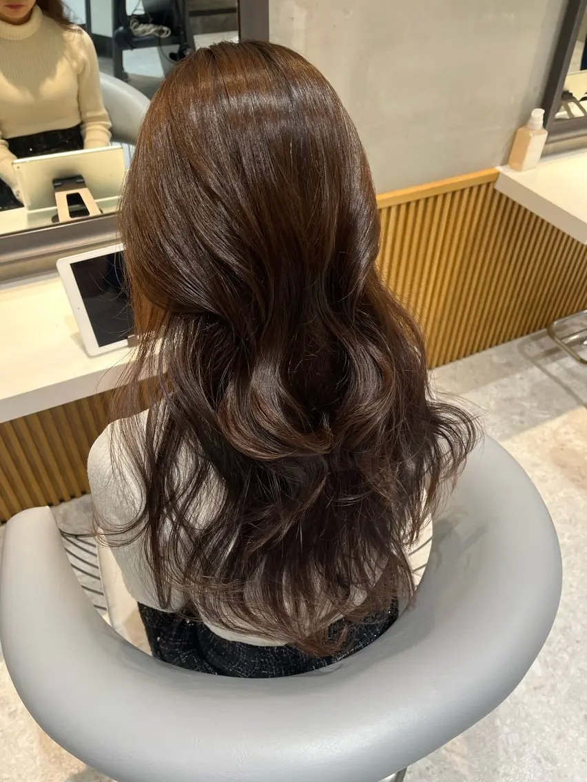 ロング ヘアカラー トリートメント 🫧髪質改善/ かずや🫧のヘアスタイル