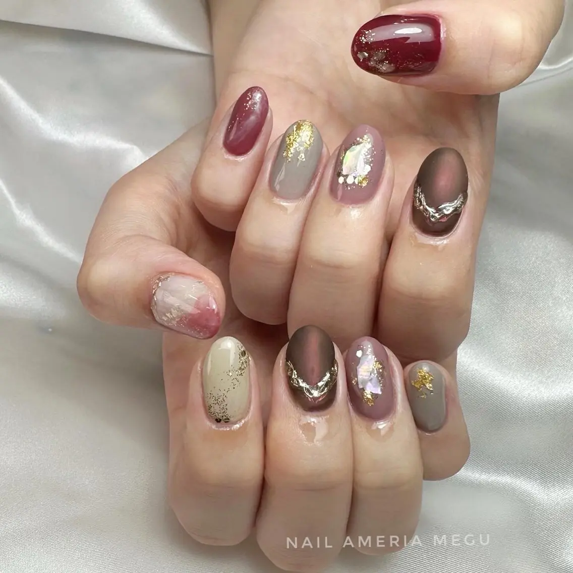 ネイル ハンドネイル ameria meguのネイルデザイン