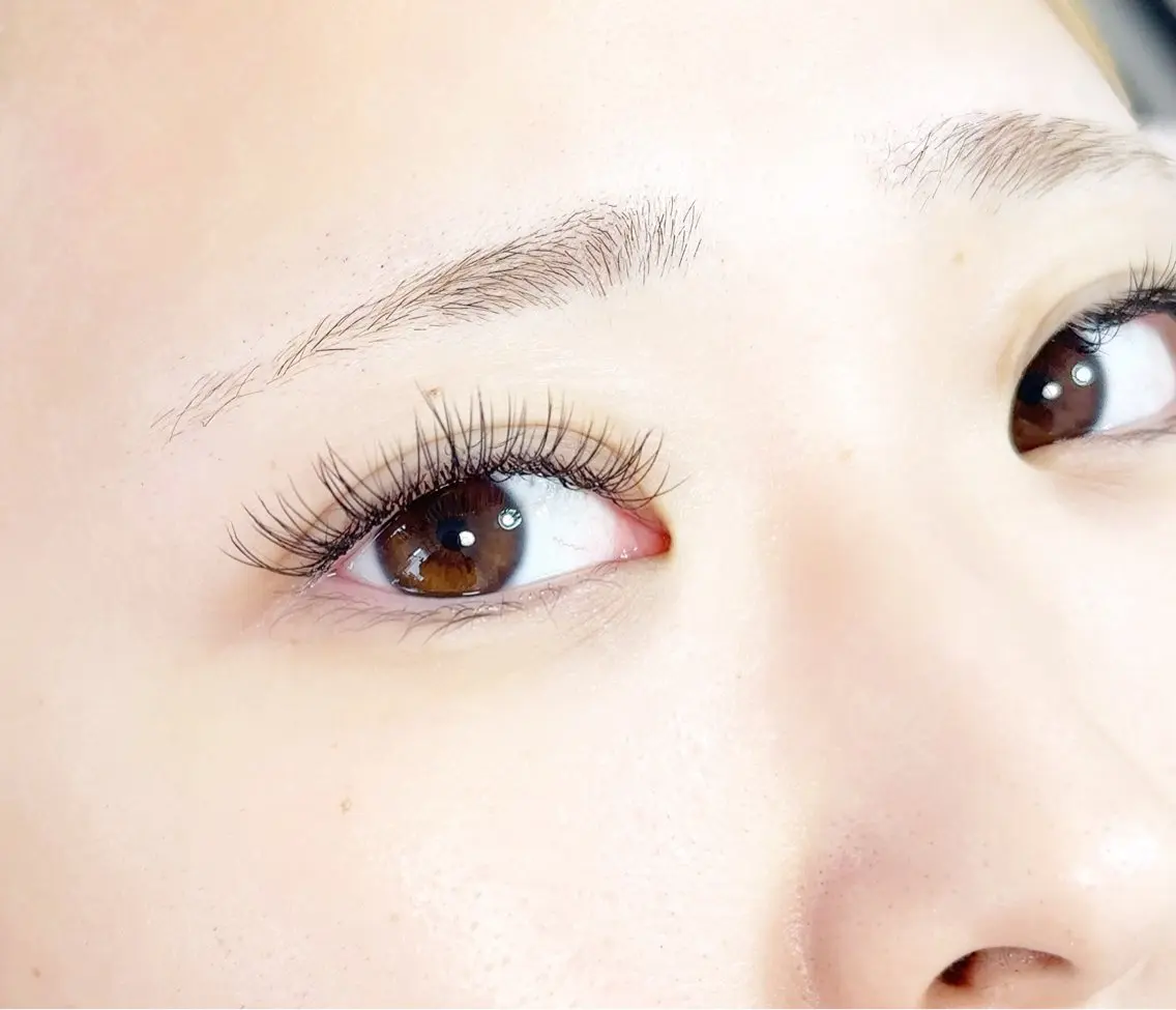 マツエク・マツパ フラットラッシュ マツエク salon de Tiara Fukaのマツエク・マツパデザイン
