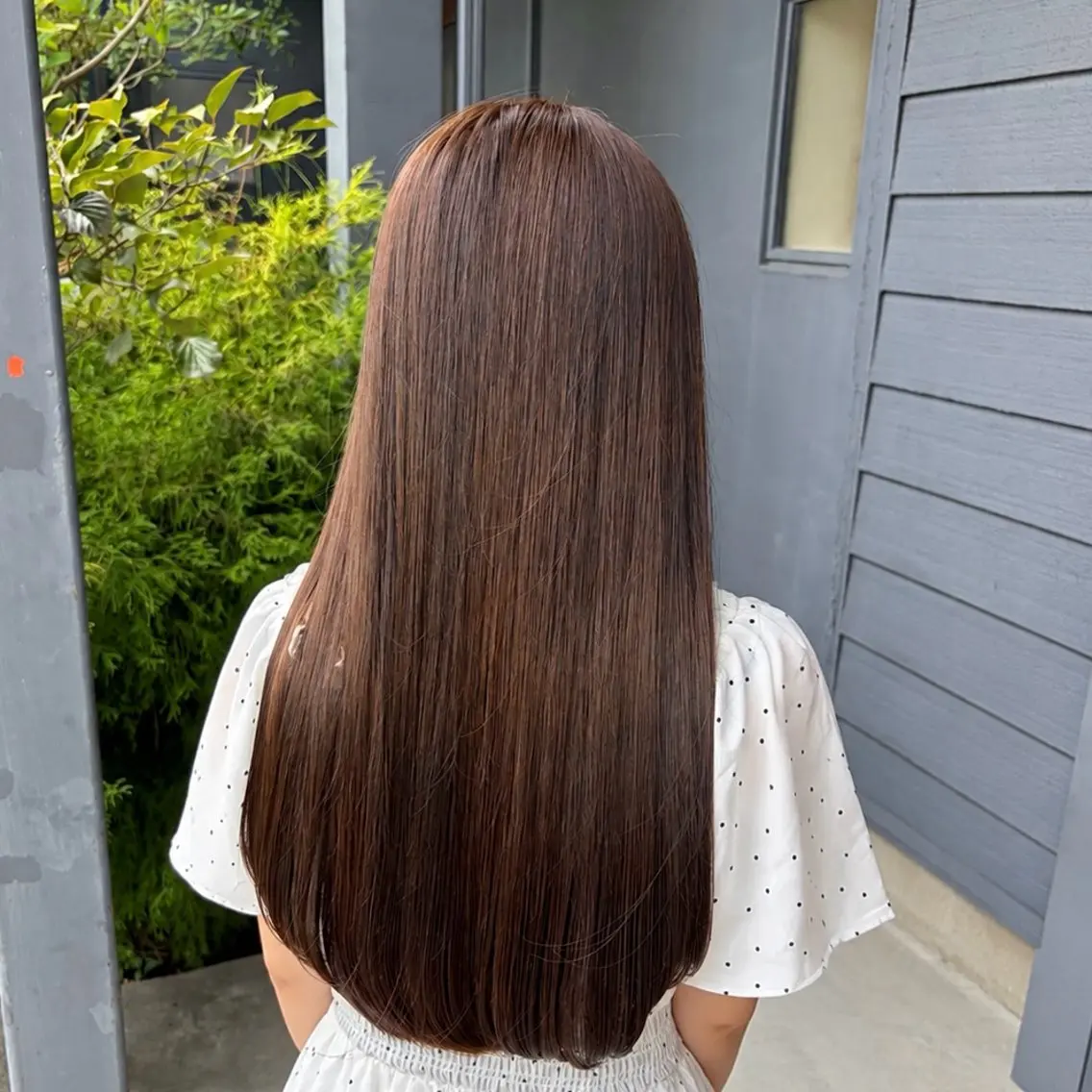 カラー 神尾 柚希のヘアスタイル