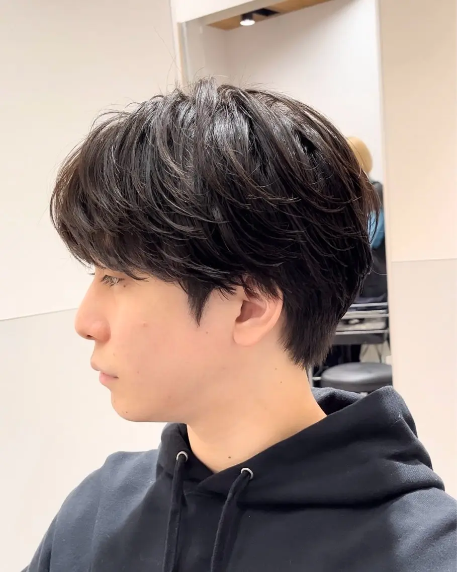 パーマ メンズ メンズパーマ 縮毛矯正 土田 啓太のヘアスタイル