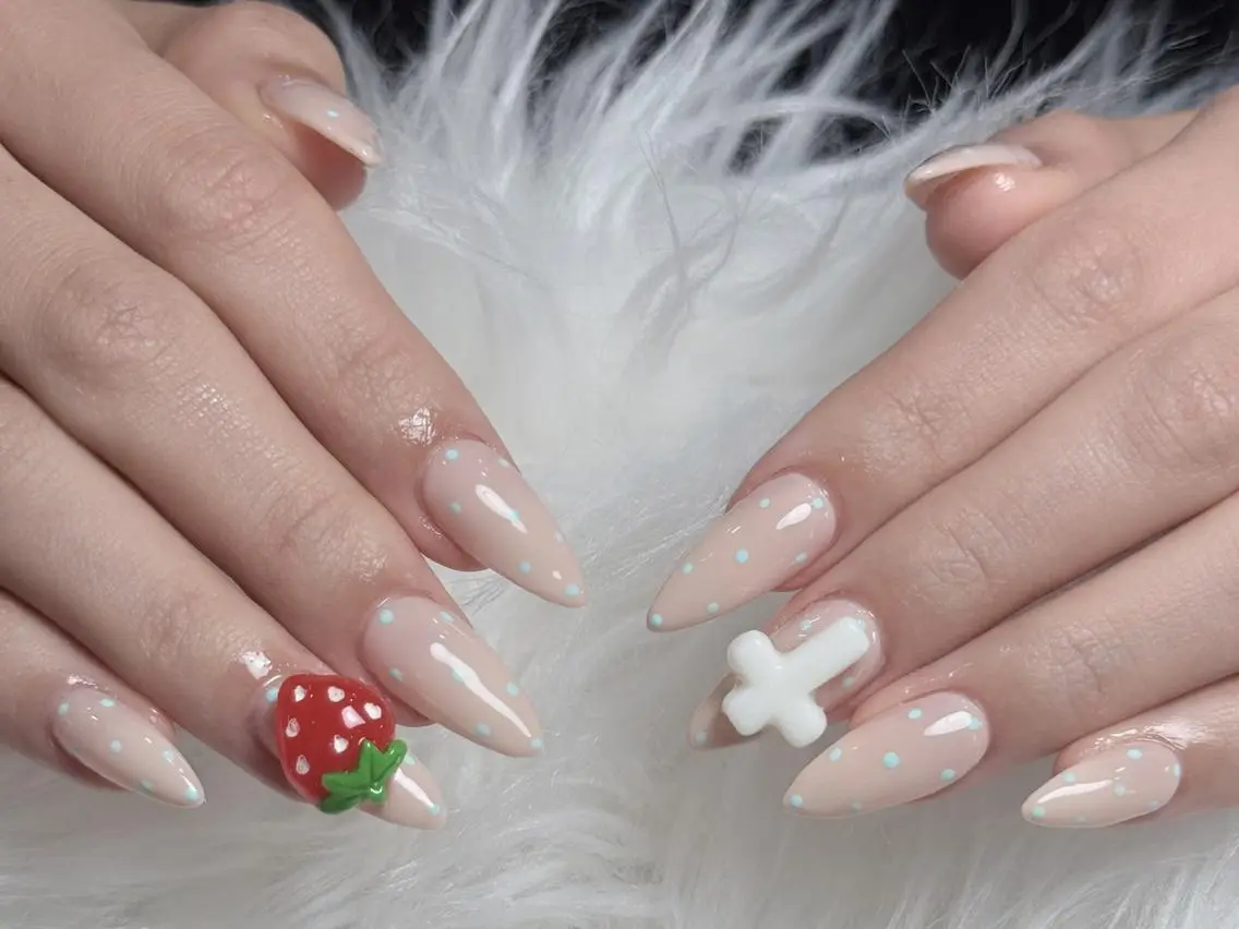ネイル 長さ出し グラデーション 卒業式 キラキラネイル マグネットネイル Emi🌸Belle Nail Salonのネイルデザイン