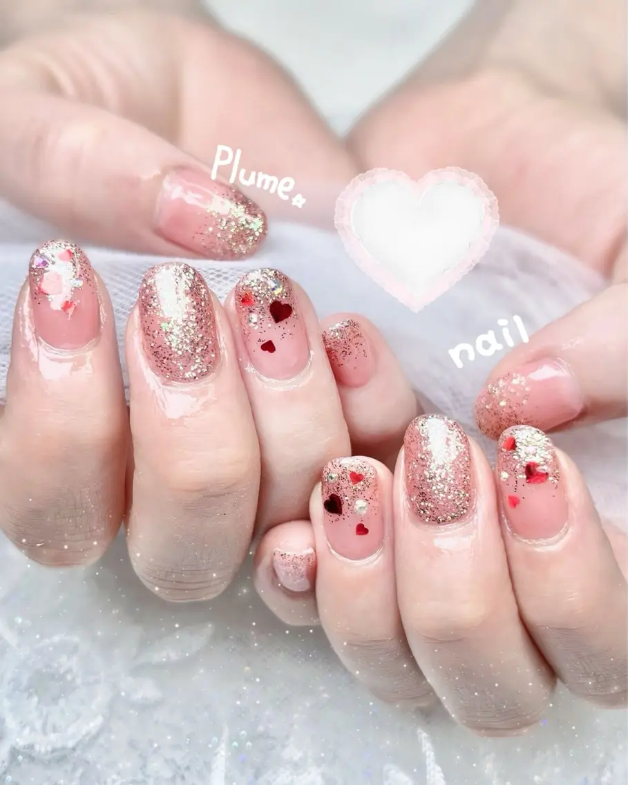 ネイル ハンドネイル plume nail ☆韓国ネイルのネイルデザイン