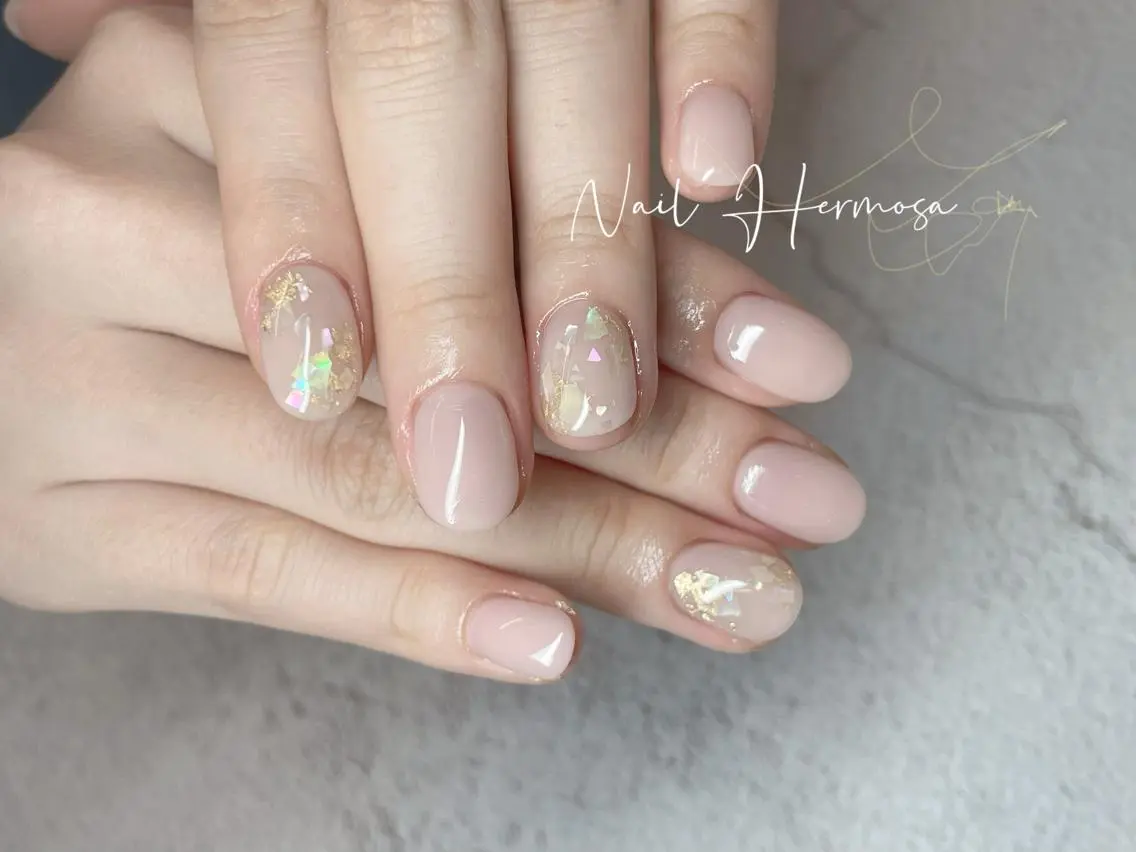 ネイル 桜ネイル 長さ出し フラッシュネイル フラワーネイル フットネイル ハンドネイル ネイル エルモサのネイルデザイン