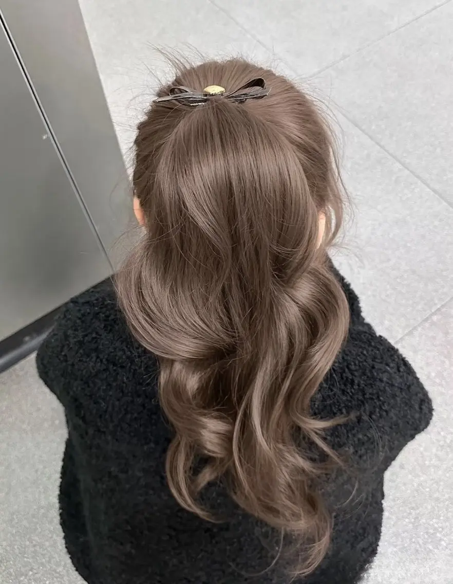 ロング カラー ヘアアレンジ カット ヘアカラー トリートメント 透明感カラー🎀艶髪 Anju/渋谷🎀のヘアスタイル