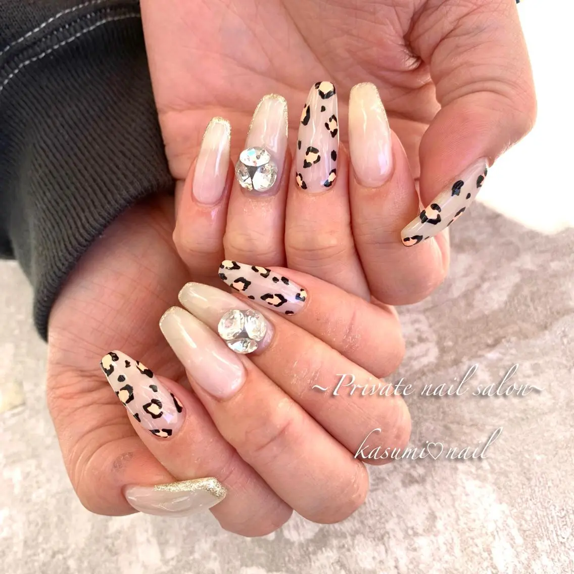 ネイル アートネイル ラメ(グリッター) マグネットネイル ミラーネイル ニュアンスネイル KASUMI♡ Nailのネイルデザイン