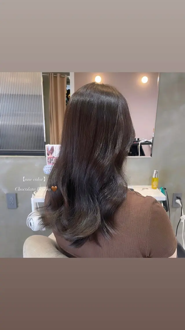 ミディアム ヘアカラー 💖髪質改善カラー / Rion💖のヘアスタイル