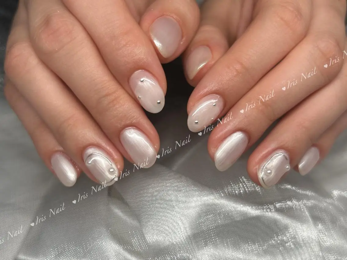 ネイル 持ち込み ハンドネイル ハンドケア 🍒IRIS Nail🌸のネイルデザイン