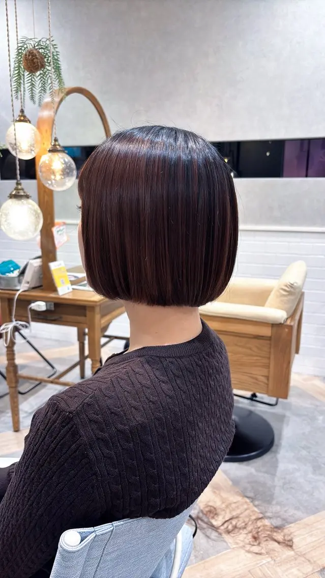 嶌﨑 葵衣のヘアスタイル