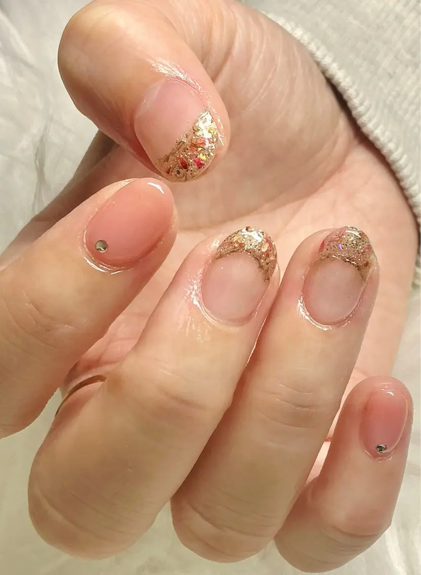 【オフ込み✨】フラワーネイル💐の写真