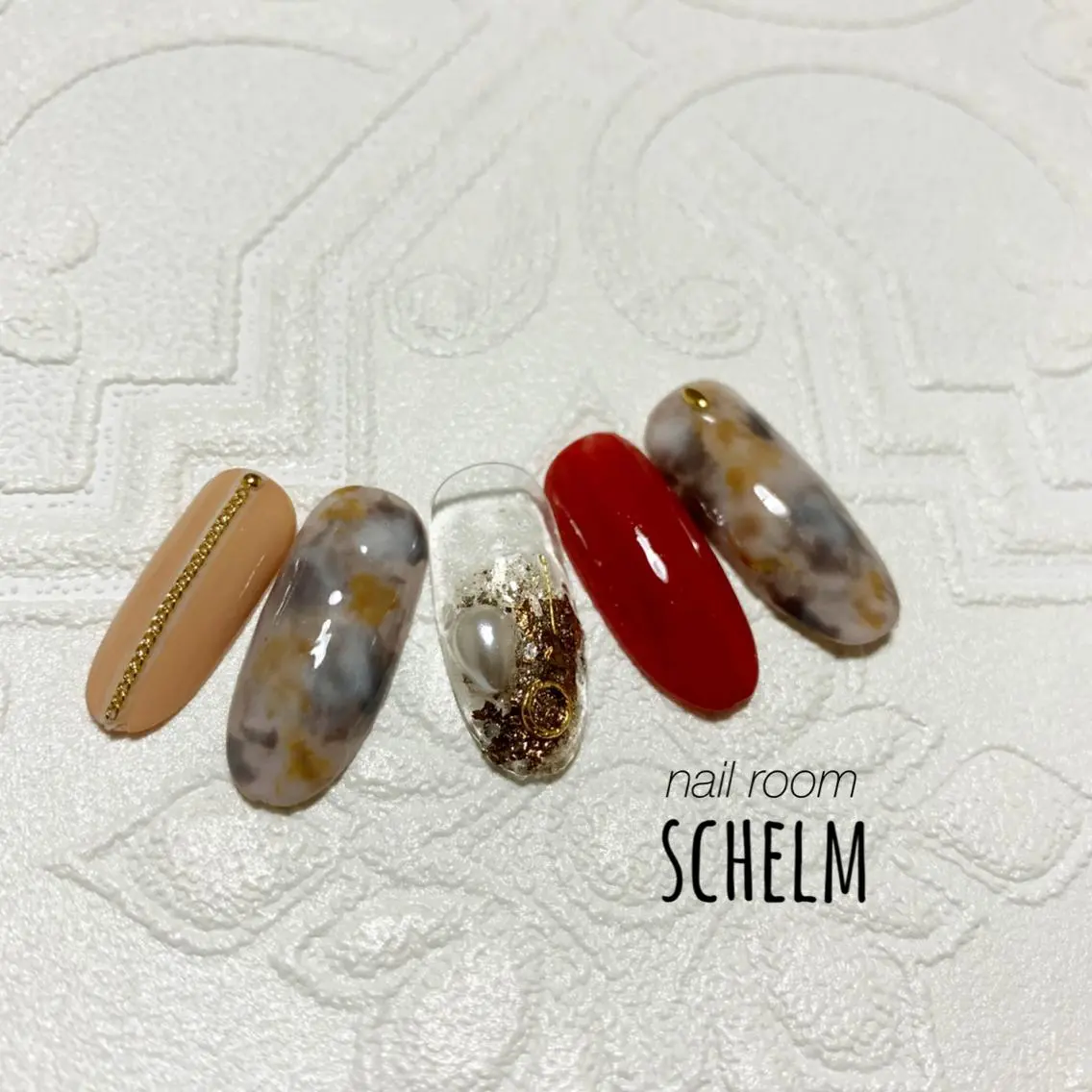 ネイル ハンドネイル nail room シュレムのネイルデザイン