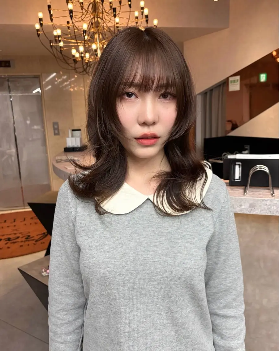 《2・3回目の方》【カラー➕カット】(心斎橋/アメ村/本町/四ツ橋/透明感/艶髪/レイヤー)の写真