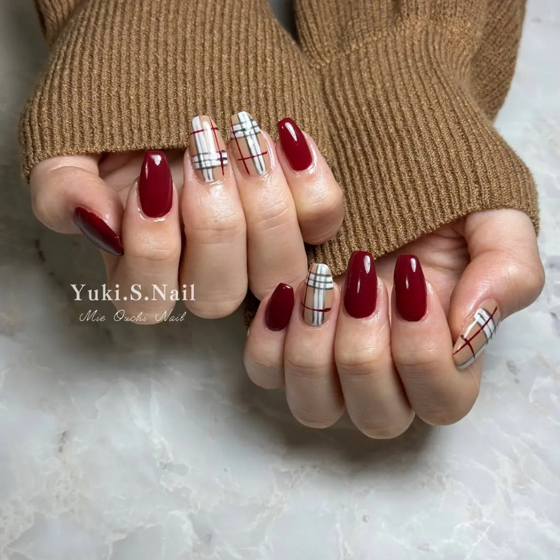ロング ハンドネイル Yuki S.Nailのネイルデザイン