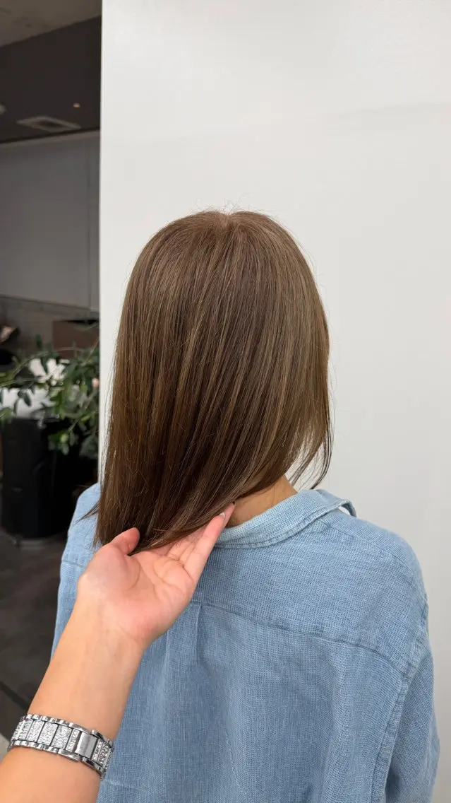 ミディアム カラーモデル募集中 🪽naoのヘアスタイル