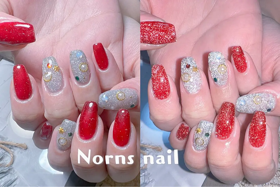ネイル フラッシュネイル ハンドネイル Norns nail (猫いるサロン🐈)のネイルデザイン