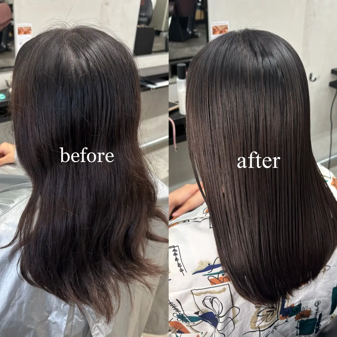 ロング Harukaレイヤー /ハッシュカット♡のヘアスタイル