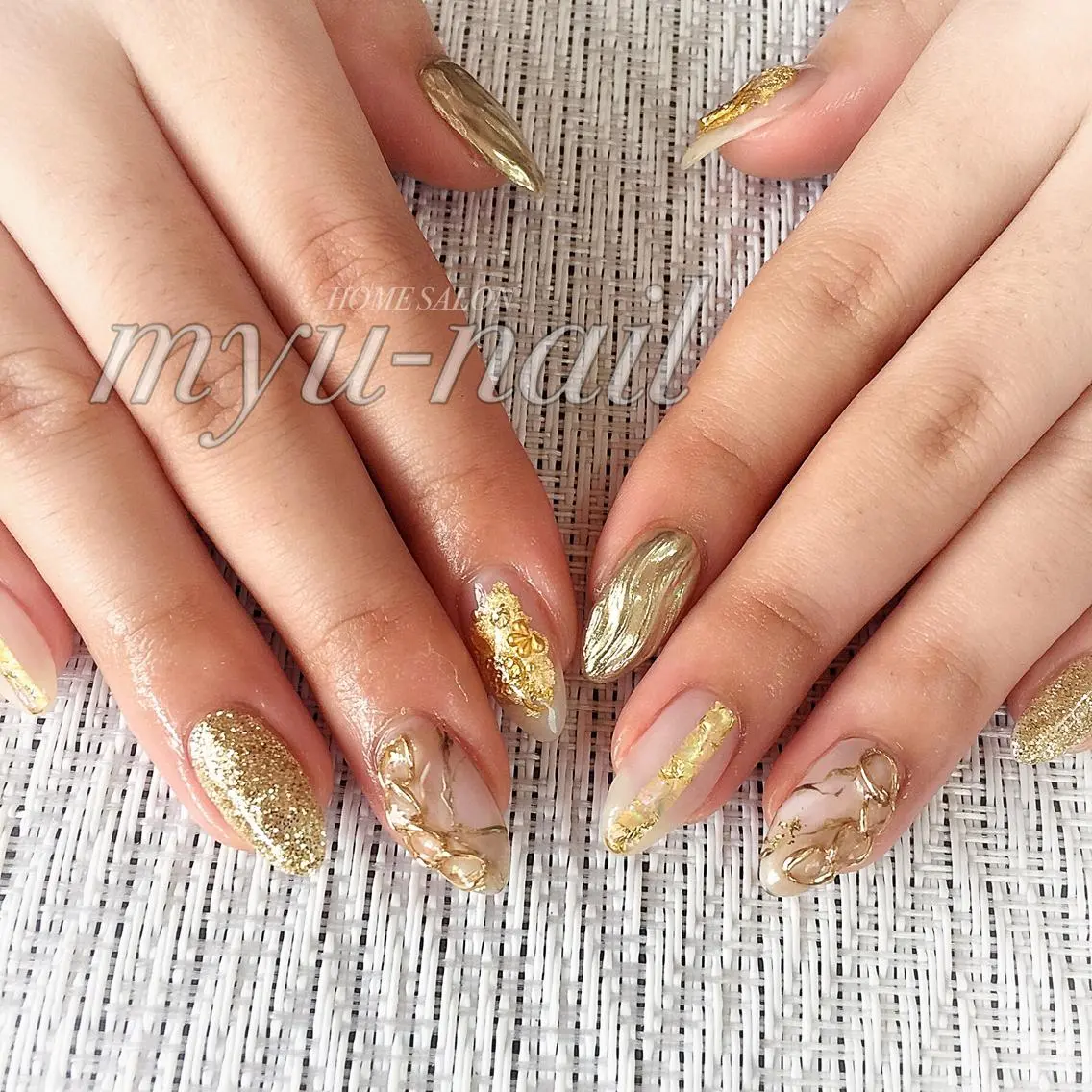 ネイル ホームサロン myu-nailのネイルデザイン