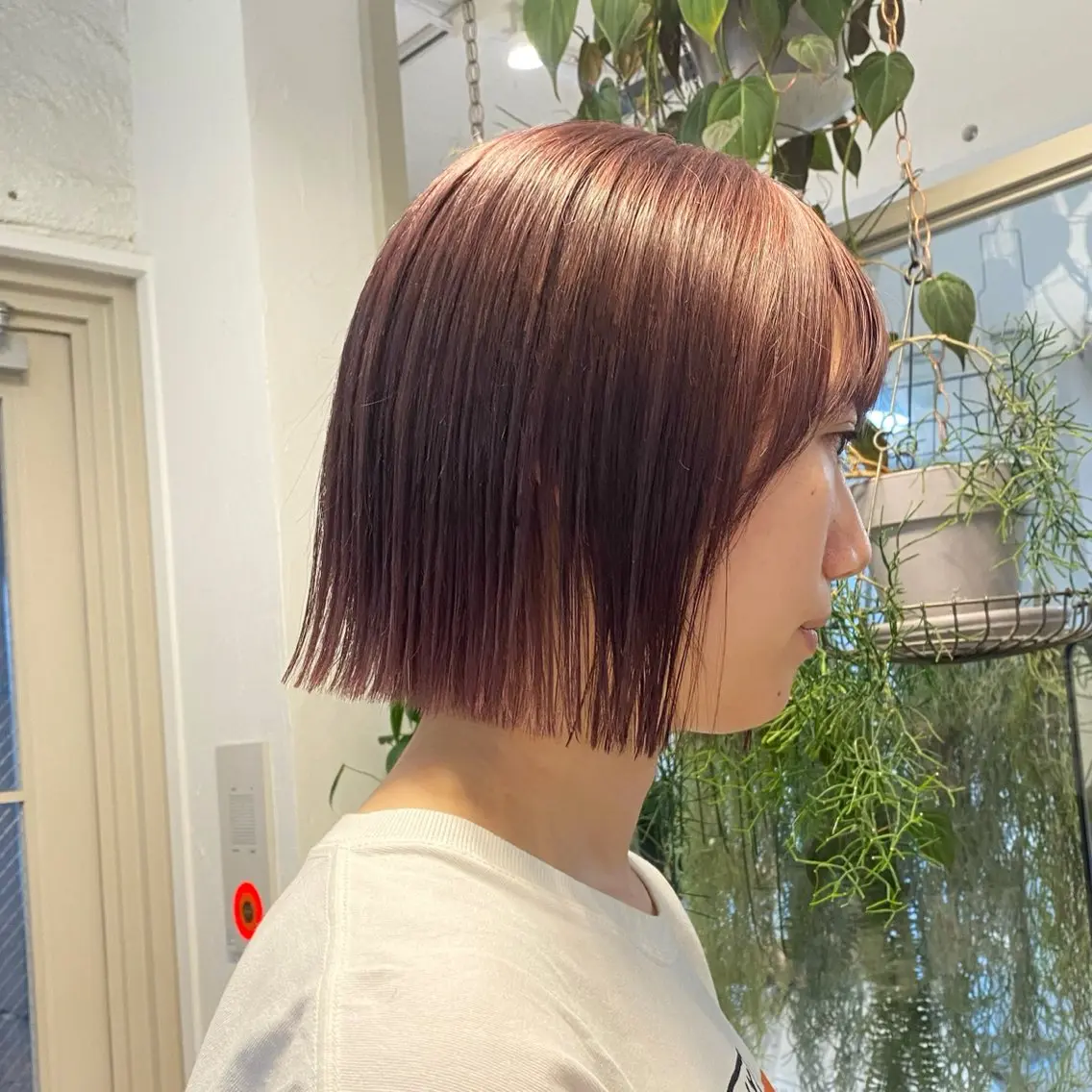 ミディアム カラー ヘアカラー トリートメント Lomalia 🤍🫧/makoのヘアスタイル