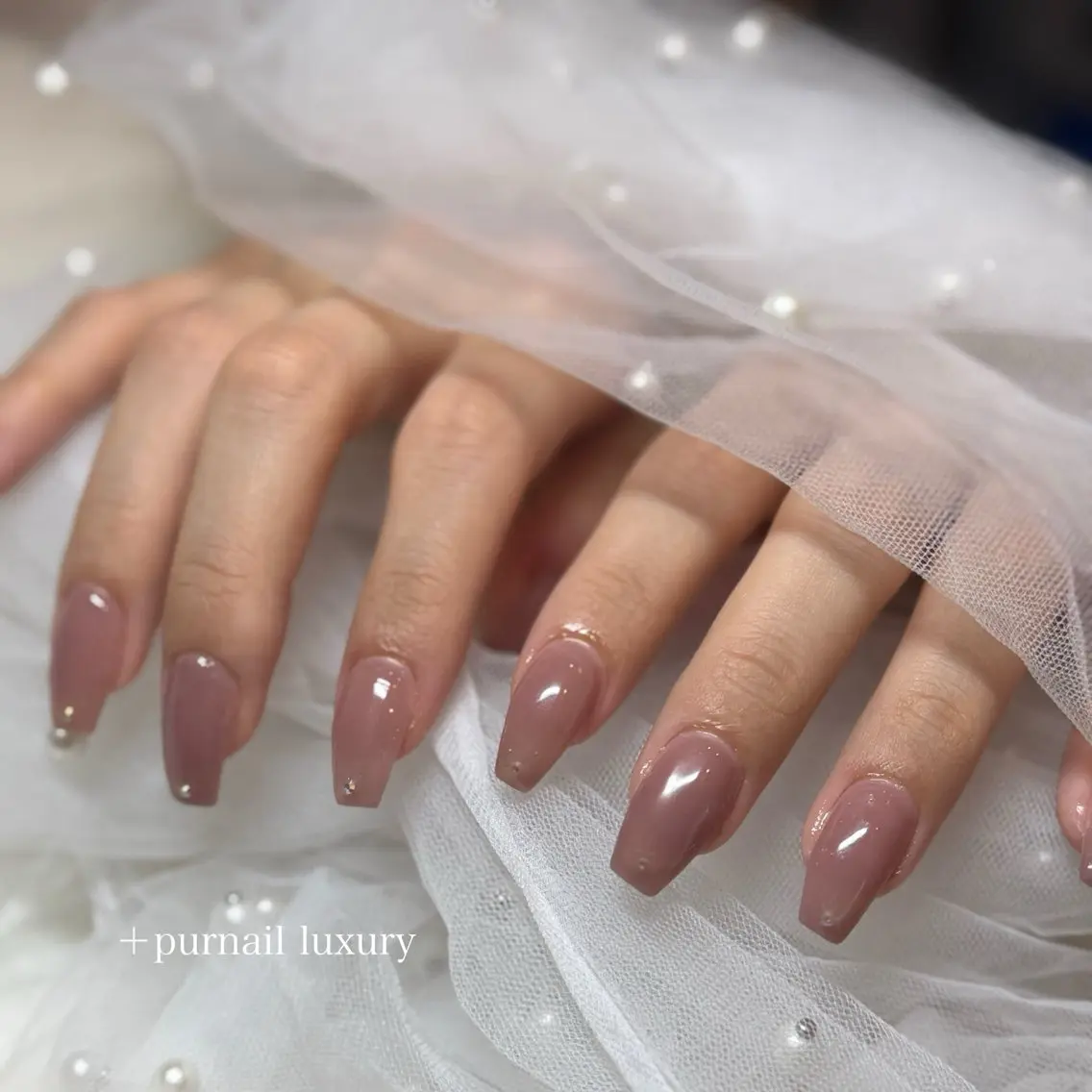 ネイル ハンドネイル +pur Akaneのネイルデザイン