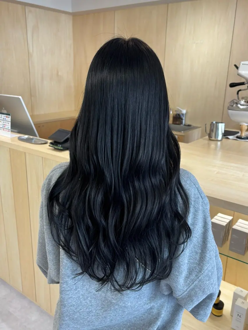 ロング カラー カット ヘアカラー トリートメント tre.甲子園口店 M A R Iのヘアスタイル