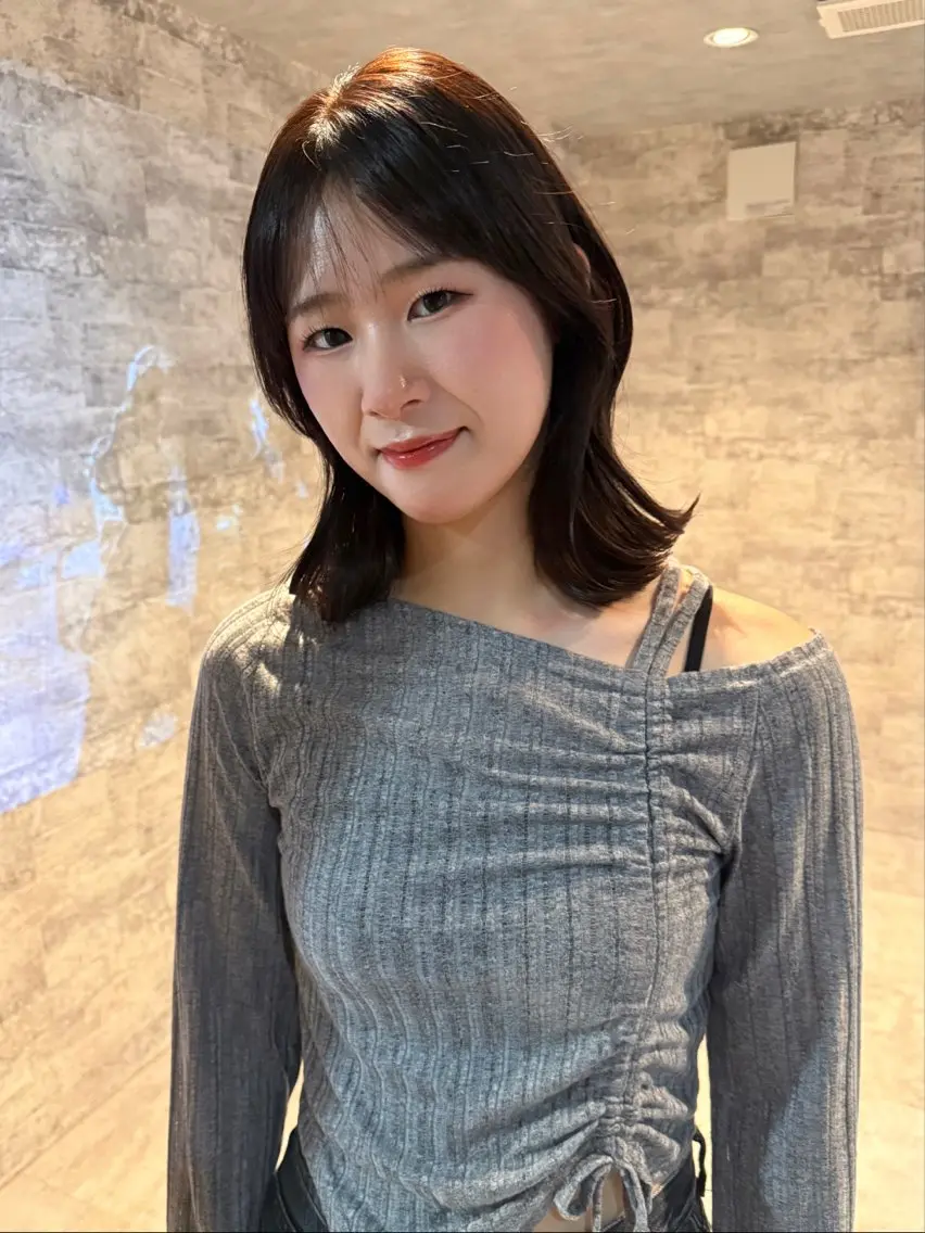 ロング カラー ブラウンカラー カット ヘアカラー トリートメント mai / linoah˚✧のヘアスタイル