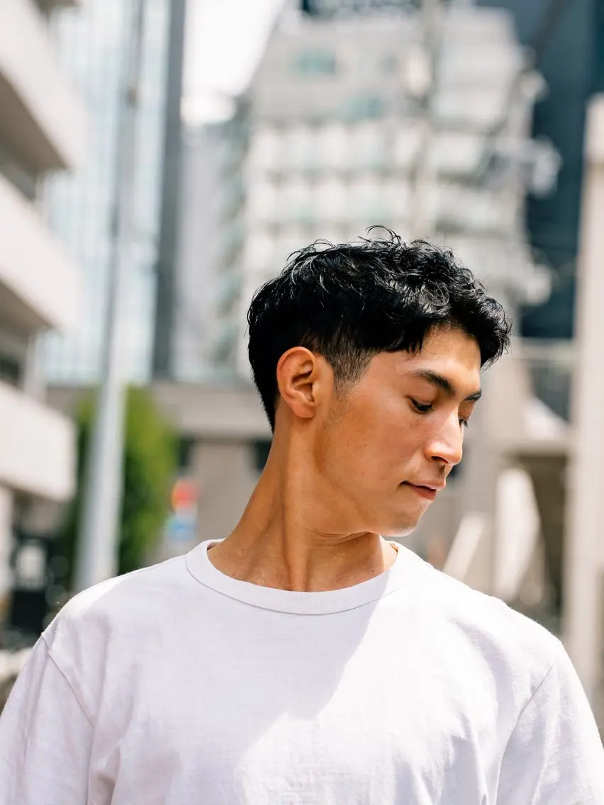 ショート カラー パーマ メンズ 🔗メンズサロン🔗 Kieのヘアスタイル