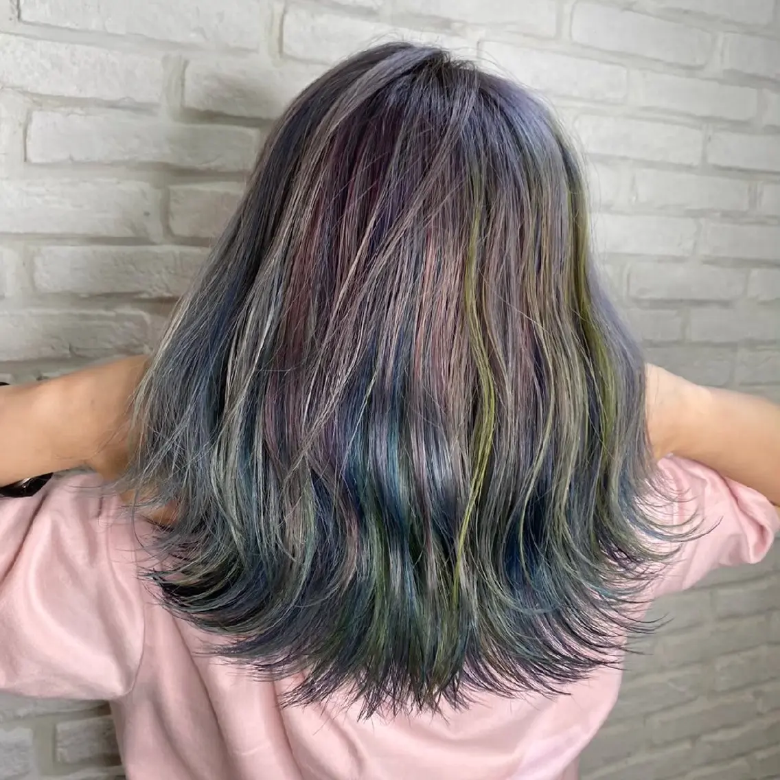 ミディアム カラー カット ヘアカラー トリートメント ✂ 大通の美容室 ✂ Ｋ Ａ Ｉのヘアスタイル