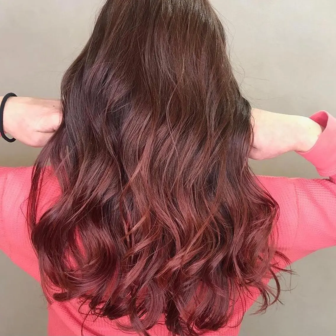ロング 亀川蓮 Agu hairのヘアスタイル