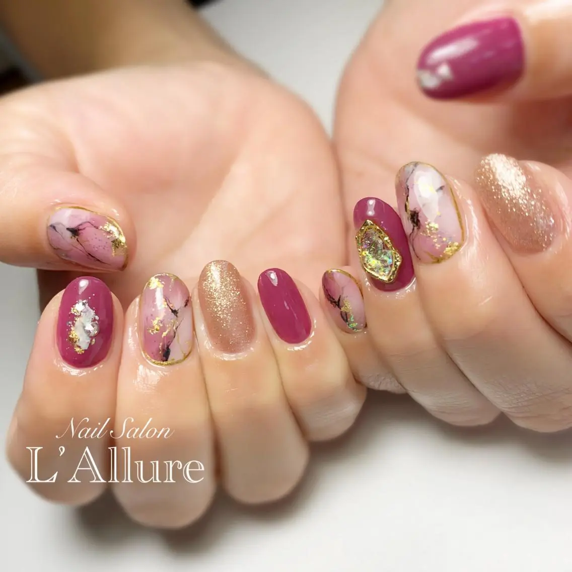 ネイル ハンドネイル Nail Salon L’Allureのネイルデザイン