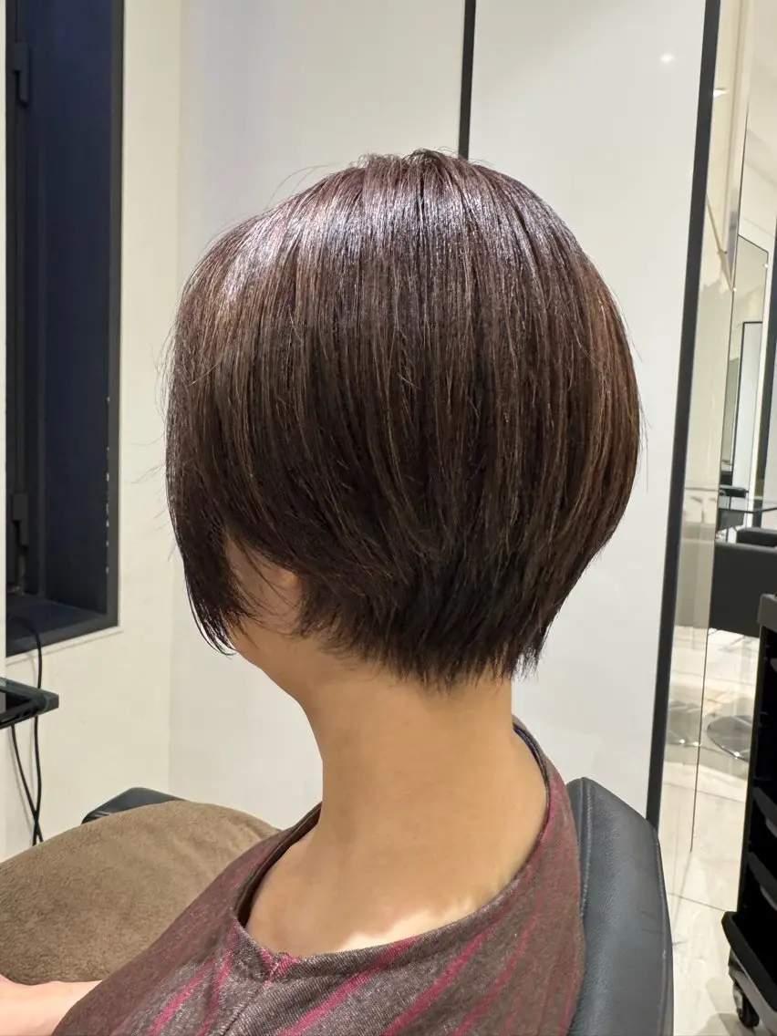 ショート 佐々木 悠安のヘアスタイル