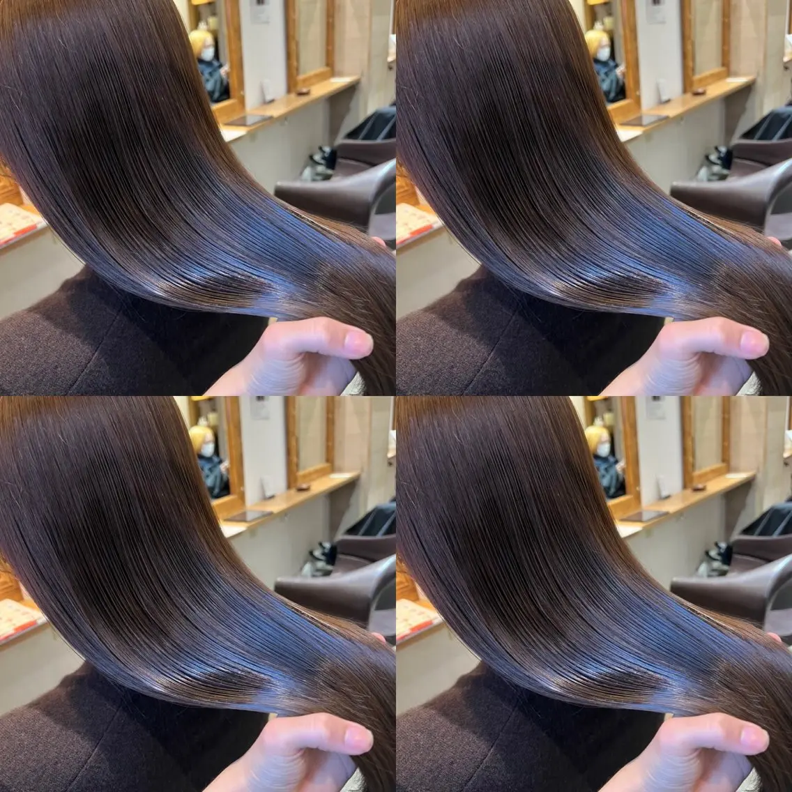 ロング カラー レイヤーカット/ 縮毛矯正🇰🇷早坂のヘアスタイル