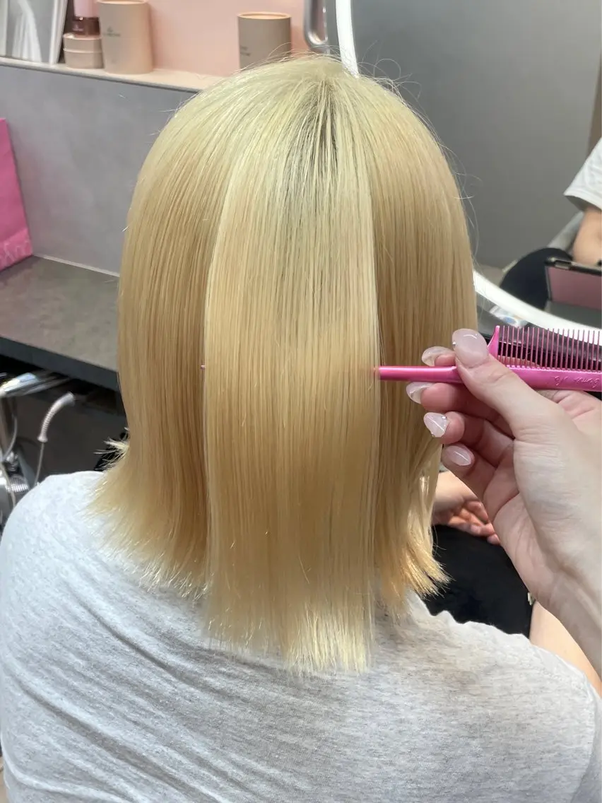 カラー 博多ブリーチ /Ririkaのヘアスタイル