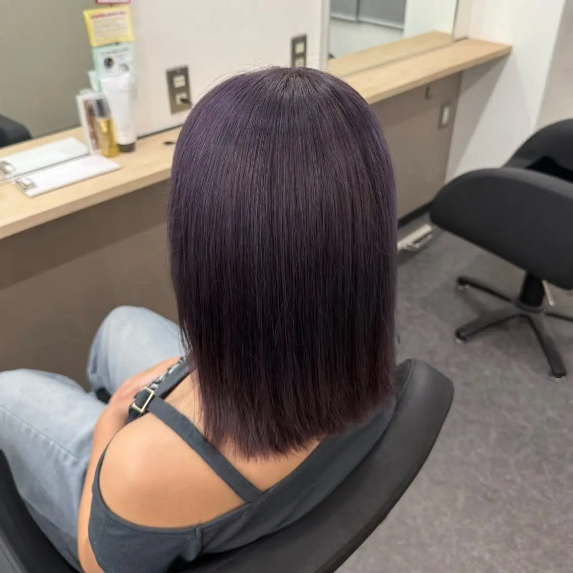カラー 中島 亜珠のヘアスタイル