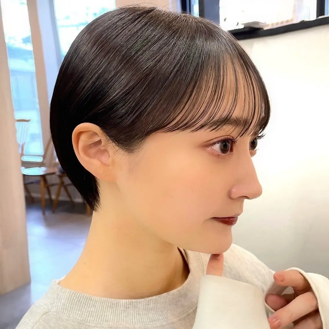 【残り一名様限定です❣️❣️】ショートカット➕treatment✨stylingレクチャーします🪻の写真