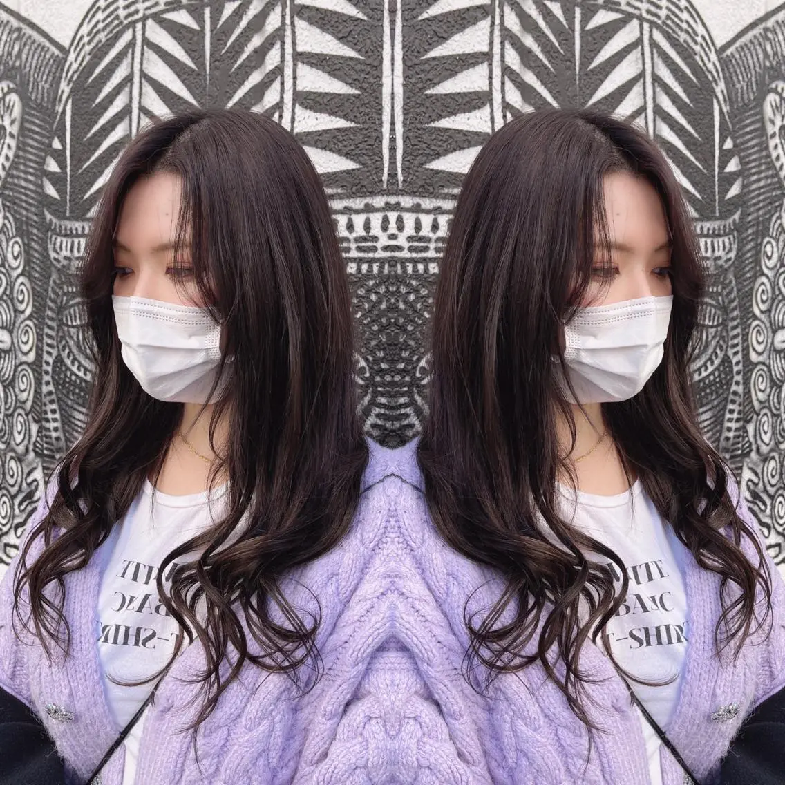 ロング ヘアアレンジ 編み込みエクステ シールエクステ エクステ ロング 🌈派手髪エクステ ブレイズ🌈ひろとのヘアスタイル
