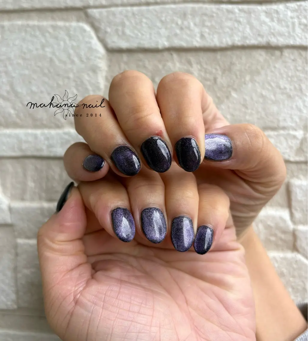 ネイル マグネットネイル mahana nailのネイルデザイン