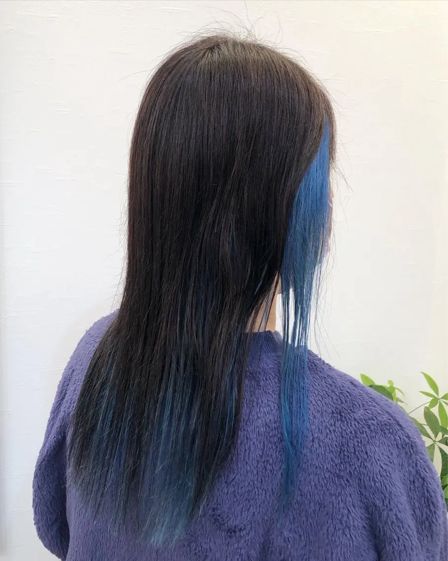 カラー ツノガイ エリのヘアスタイル