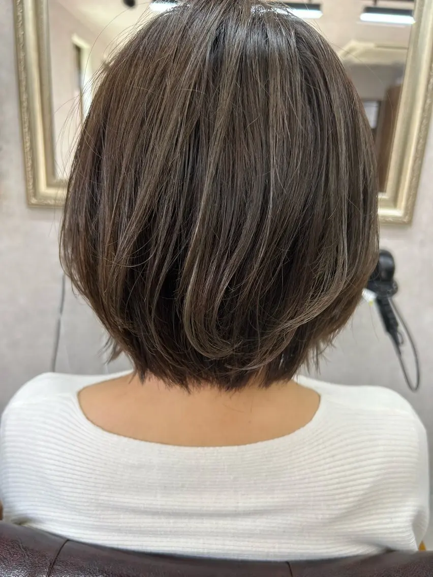 ショート カラー Lien 深井店のヘアスタイル