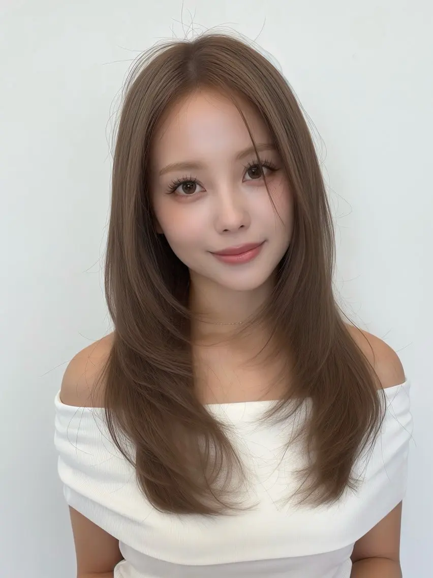 ロング カラー 松浦 よしきのヘアスタイル