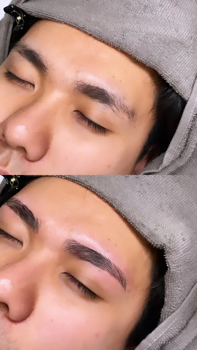 メンズ アイブロウ ワックス脱毛 眉カット その他(アイブロウ) Arva salonのマツエク・マツパデザイン