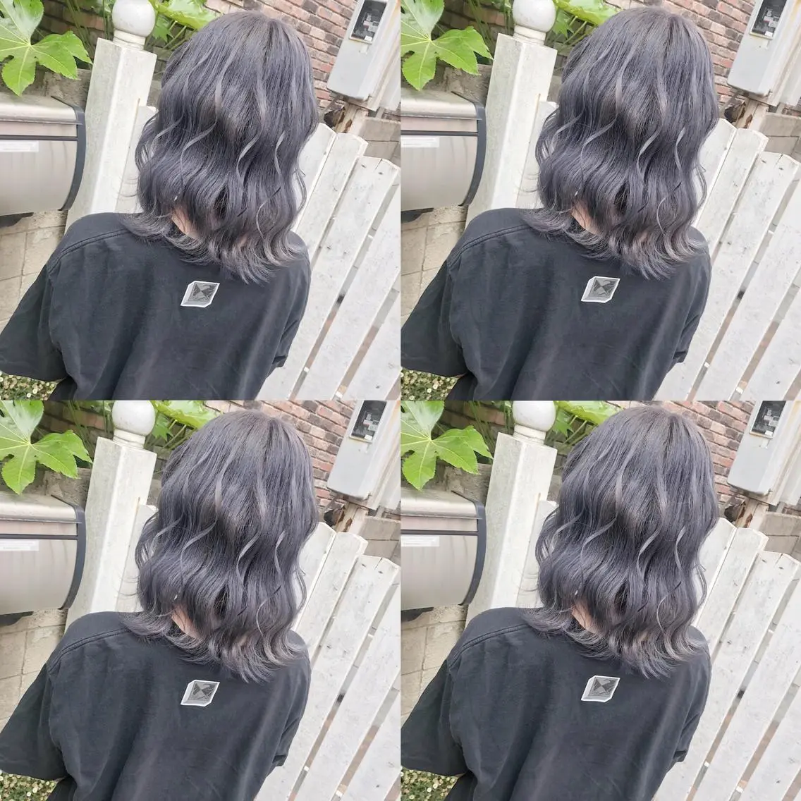 ミディアム カラー ヘアアレンジ カット ヘアカラー トリートメント TAKUMAブリーチ /切りっぱなし🪽のヘアスタイル