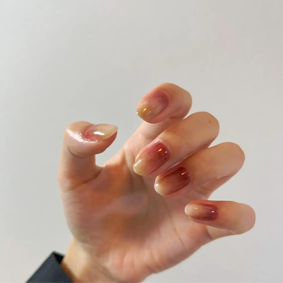 ネイル ニュアンスネイル ハンドネイル pointillé .ayaのネイルデザイン