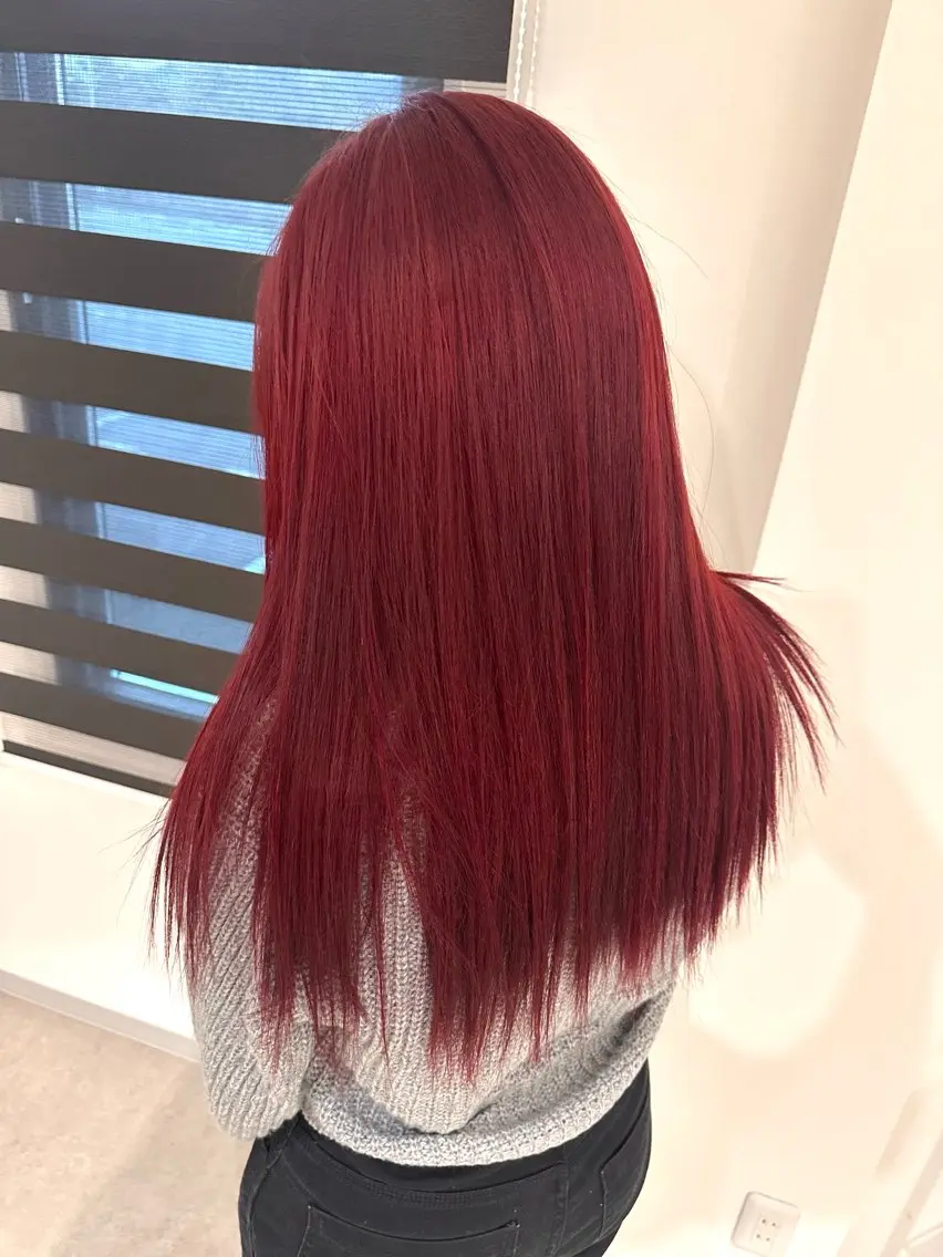 ロング カラー カット ヘアカラー 加藤 佑二のヘアスタイル