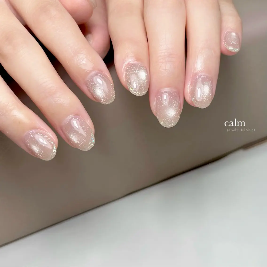 ネイル マグネットネイル ハンドネイル calm 〔ｶｰﾑ〕のネイルデザイン