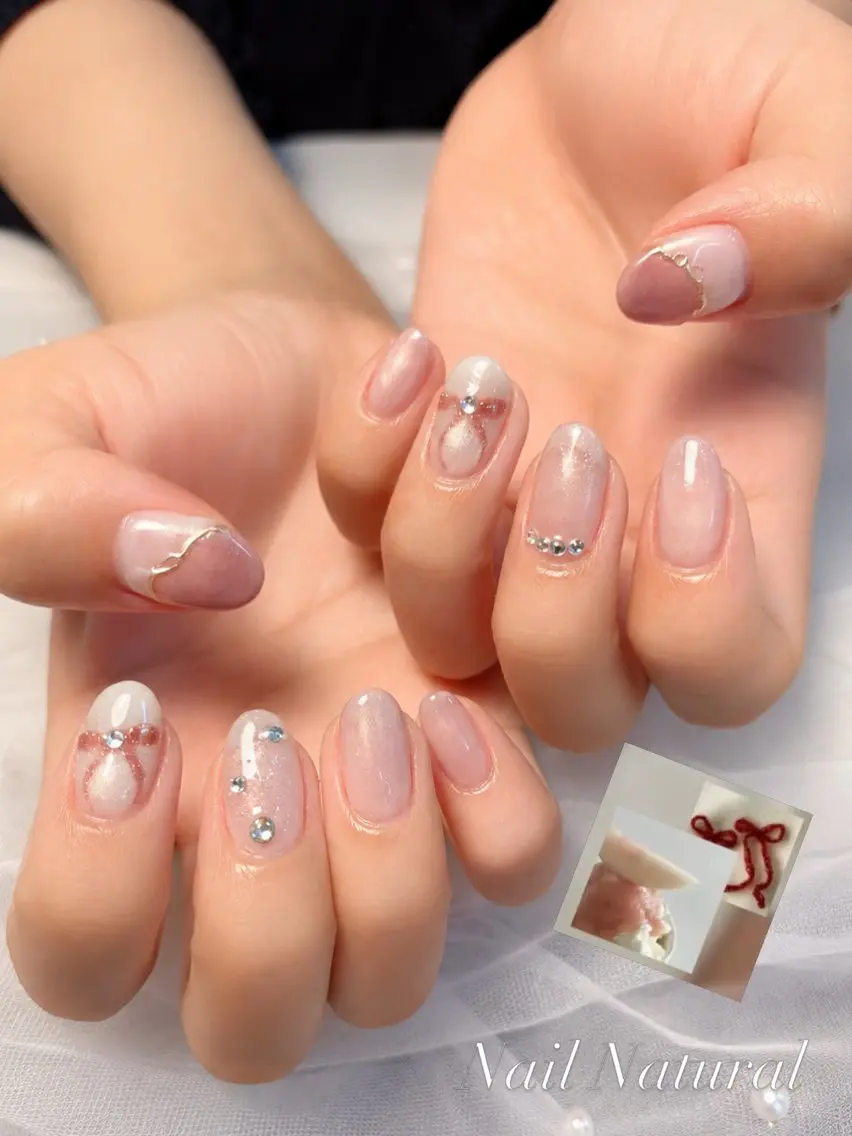 ネイル 持ち込み 夏ネイル ハンドネイル Nail salon Natulalのネイルデザイン